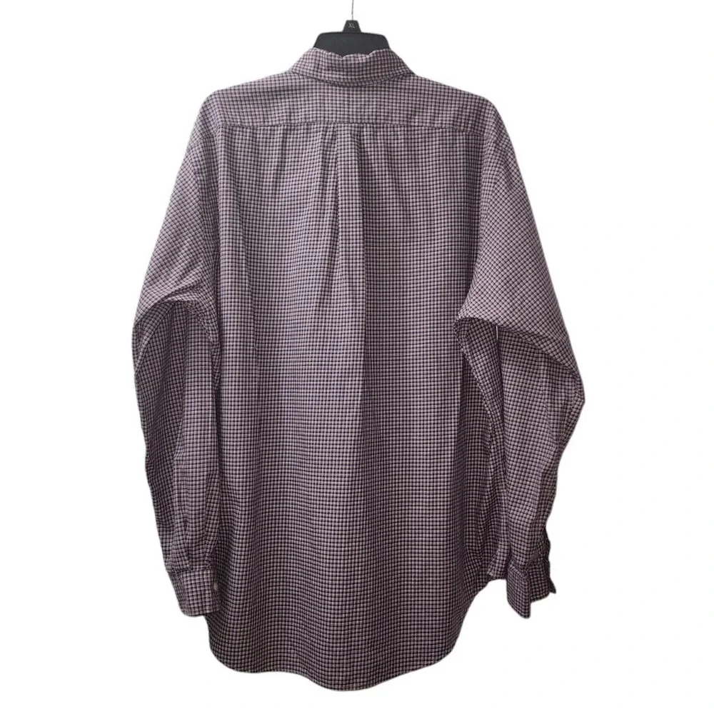 Ralph Lauren Gingham Checkered‎ Button Down Long Sleeve Shirt, Size?